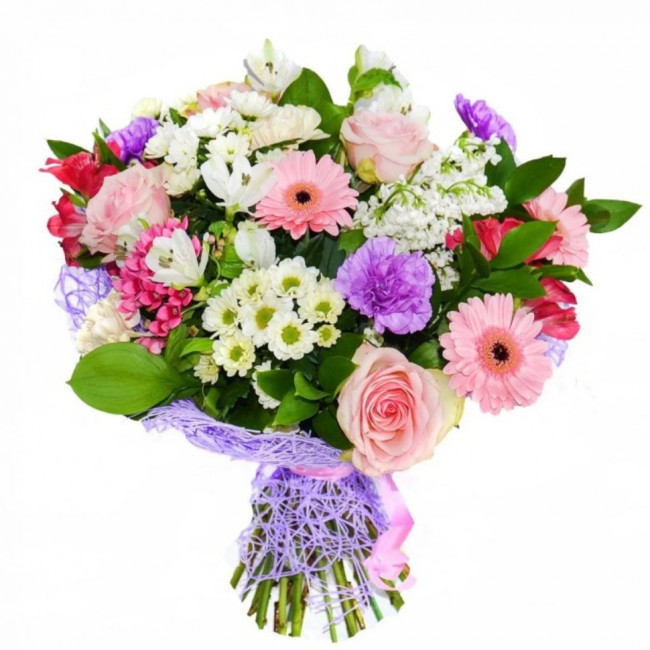 Букет цветов "Солнце в зените" Букет цветов "Солнце в зените"